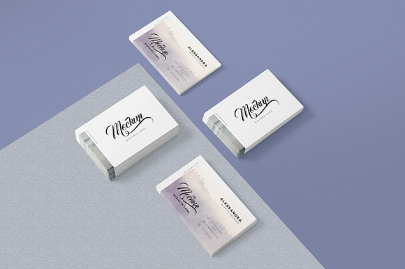 Business Card Mock Ups in Print Mockups - product preview 2