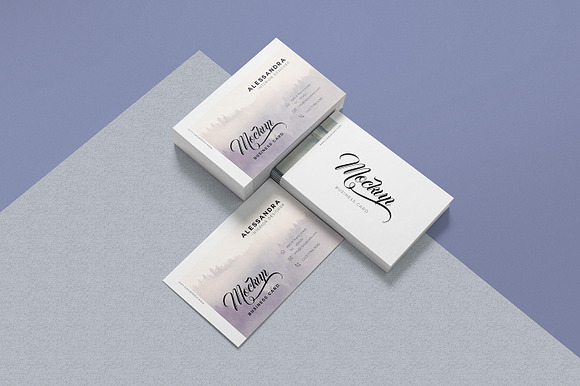 Business Card Mock Ups in Print Mockups - product preview 3