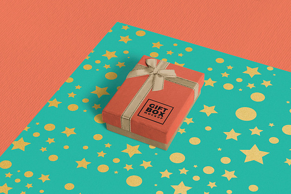 Gift Box Mockups in Product Mockups - product preview 2