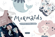 Mermaids Prints & Patterns