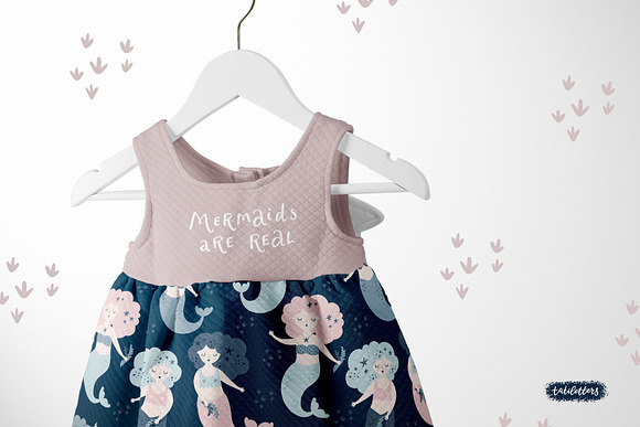 Mermaids Prints & Patterns in Illustrations - product preview 3