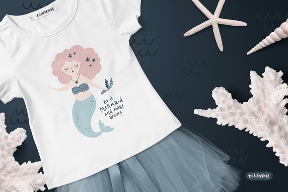 Mermaids Prints & Patterns in Illustrations - product preview 7