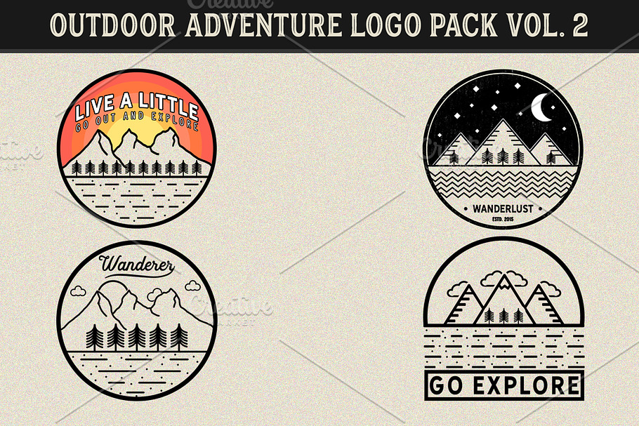 Outdoor Adventure Logos Vol. 2