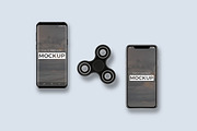Galaxy S9 & iPhone X Mock-Ups