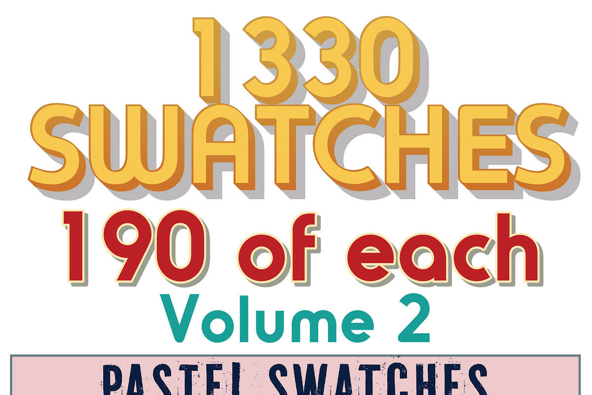 1330 Swatches - Volume 2 in Photoshop Color Palettes - product preview 8