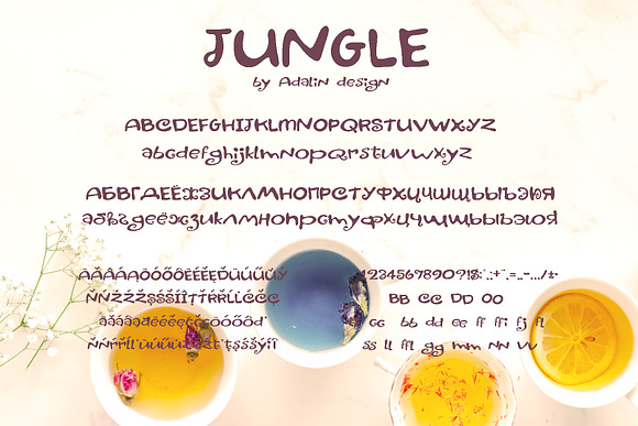 Fun handwritten font, Jungle in Sans-Serif Fonts - product preview 4