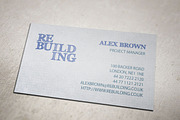Building Firm Business Card
