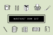 Writers' Icon Set