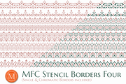 MFC Stencil Borders Four