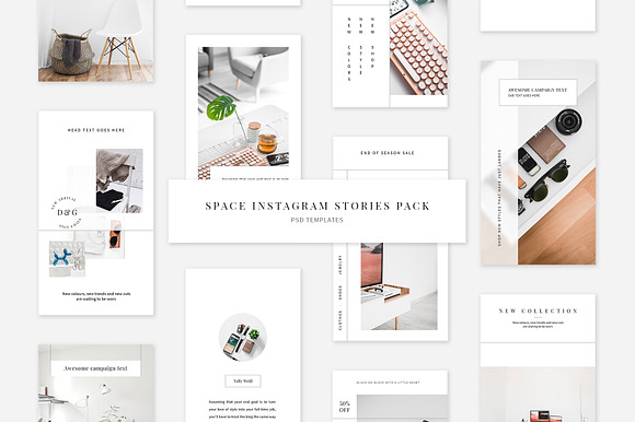 Space  Instagram Stories Pack in Instagram Templates - product preview 6