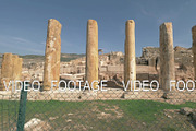 Ancient ruins and columns of