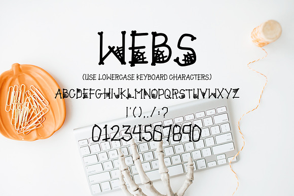 JACK MYERS Halloween Font Family in Display Fonts - product preview 3