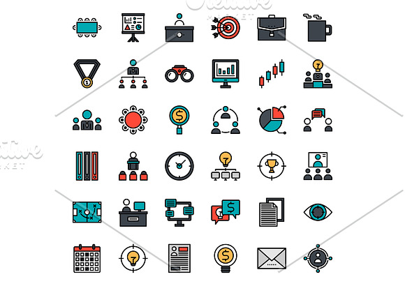 Business icons in Business Icons - product preview 3