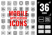 Mobile Application icons