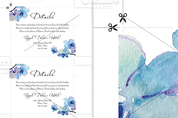 Wedding Invitation Suite - Rebecca in Wedding Templates - product preview 3