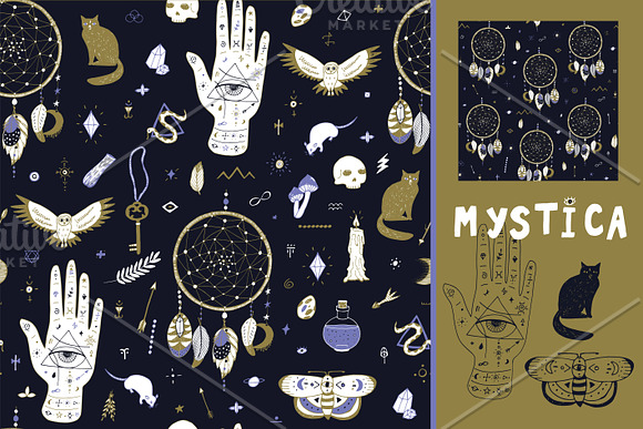 Mystica in Illustrations - product preview 3