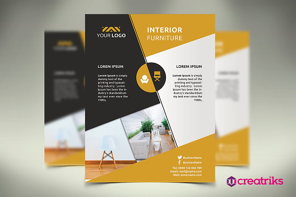 MultiPurpose Flyers - 6 Templates in Flyer Templates - product preview 4