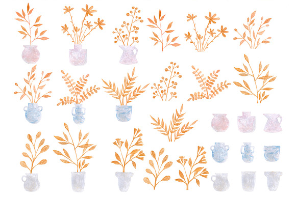 Goldie Plants Collection in Illustrations - product preview 1