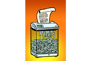 paper shredder, office appliance