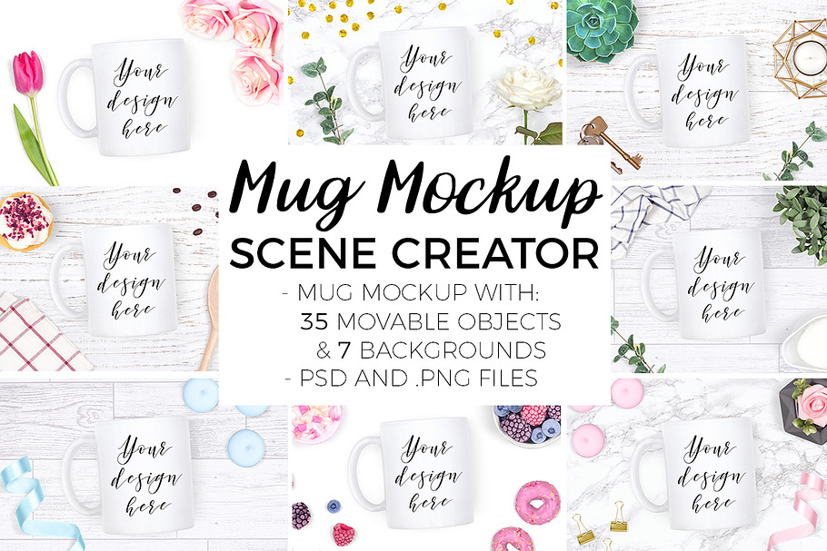 Mug Mockup Scene Creator in Scene Creator Mockups - product preview 8