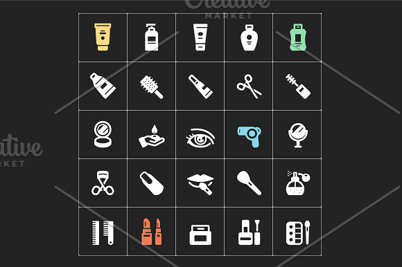 Cosmetic Filled Icon in Icons - product preview 2