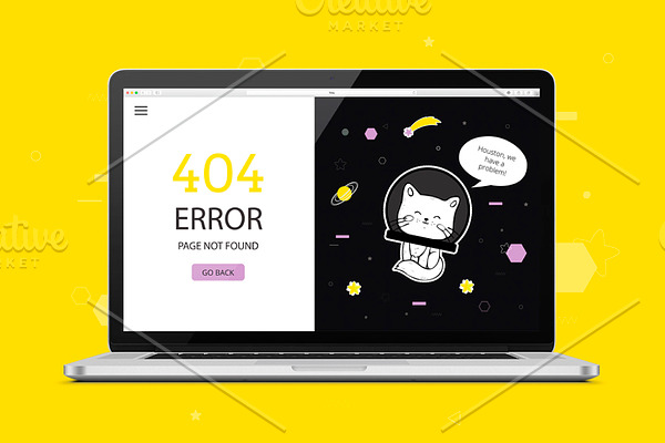 404 error page. Page not found.