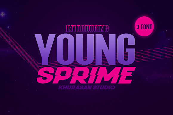 Young Sprime in Sans-Serif Fonts - product preview 1