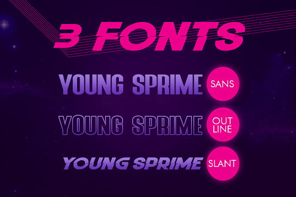 Young Sprime in Sans-Serif Fonts - product preview 6