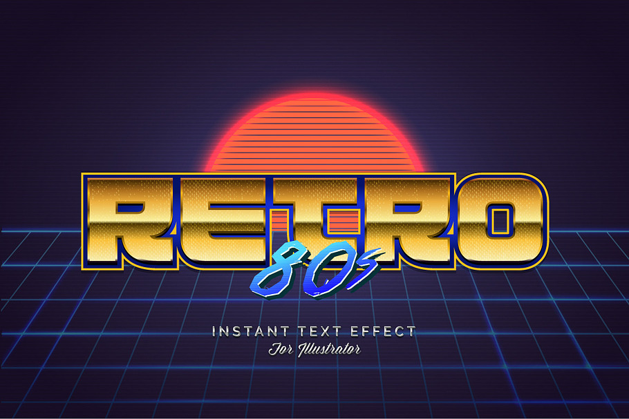 80s Retro Illustrator Styles Vol. 2 in Add-Ons - product preview 8