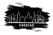 Caracas Venezuela City Skyline 