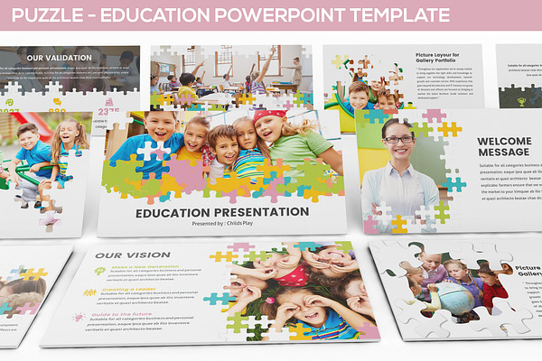 Puzzle - Education Powerpoint