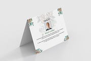 Funeral Thank You Card  V01