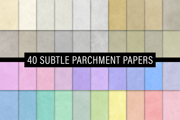 Subtle Parchment Papers