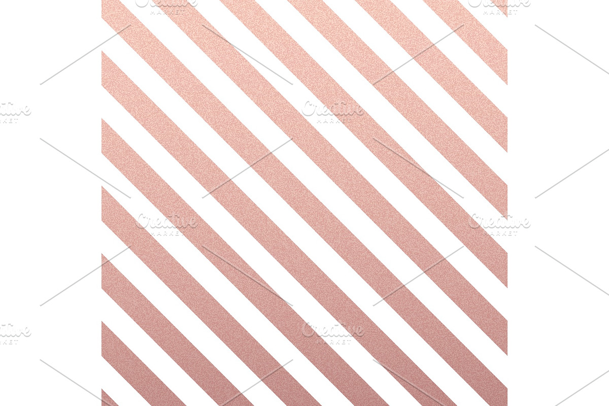 Rose Gold glittering diagonal lines in Patterns - product preview 8