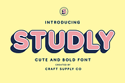 Studly - Layered Font Family