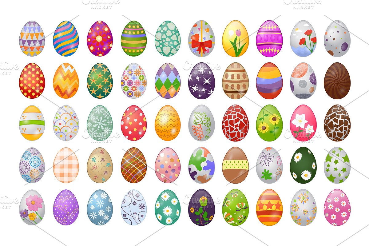 95 Easter Egg Vector Icons in Easter Icons - product preview 8
