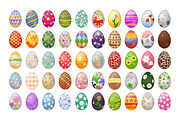 95 Easter Egg Vector Icons