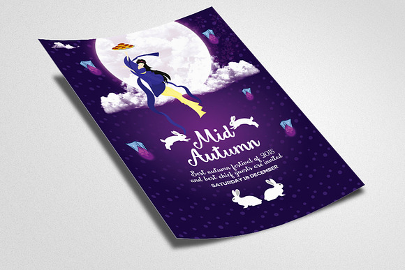 Mid Autumn Flyer Templates Vol:19 in Flyer Templates - product preview 1
