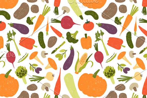 Delicious vegetables in Patterns - product preview 2