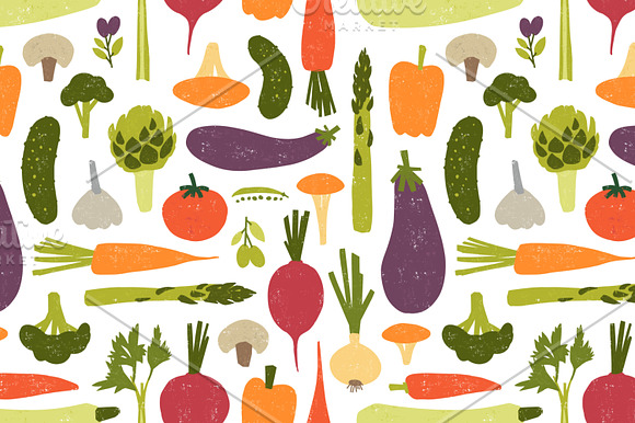 Delicious vegetables in Patterns - product preview 6