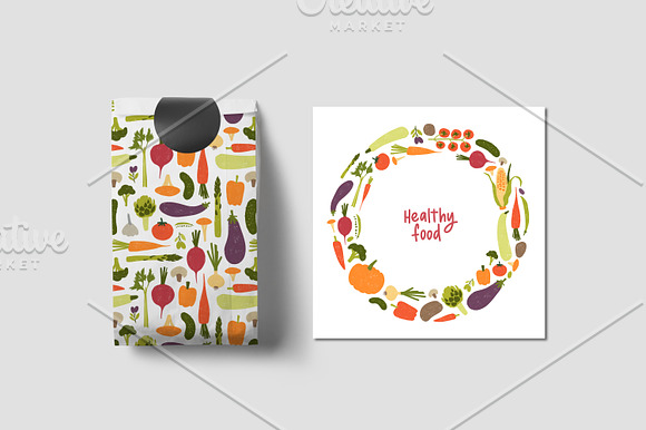 Delicious vegetables in Patterns - product preview 11