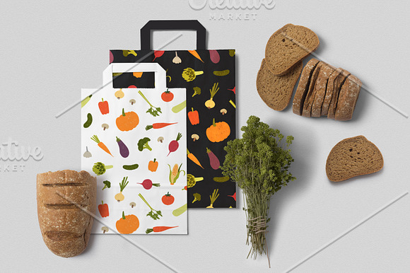 Delicious vegetables in Patterns - product preview 12