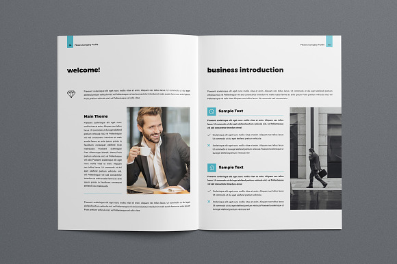 Company Profile in Brochure Templates - product preview 4