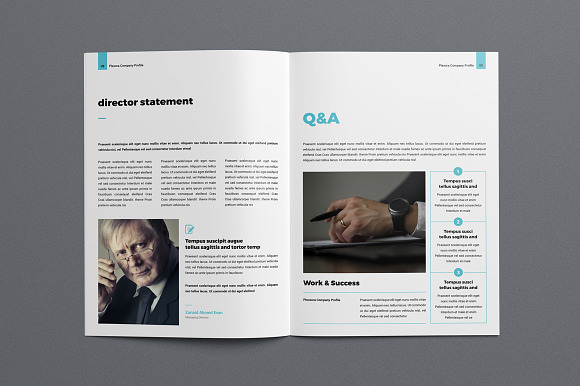 Company Profile in Brochure Templates - product preview 6