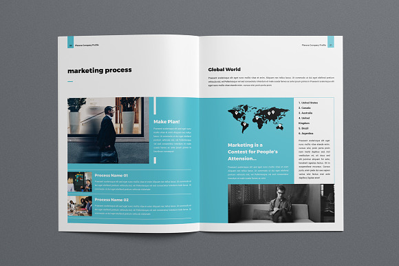 Company Profile in Brochure Templates - product preview 12