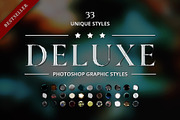 Dark Deluxe Photoshop Graphic Styles