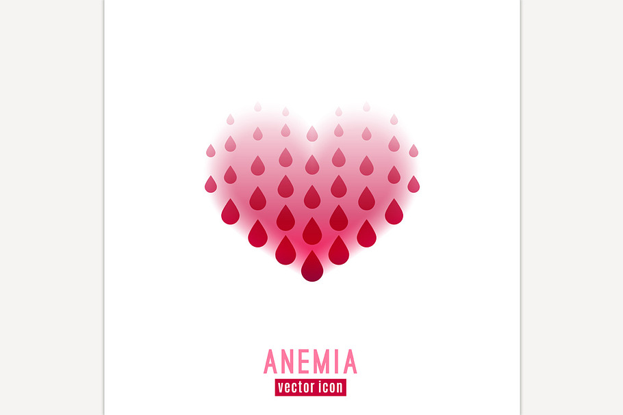 Anemia Vector Icon in Icons - product preview 8