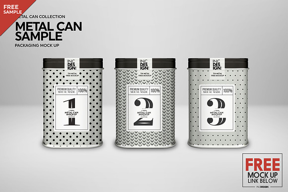 Vol2. Metal Can Mockup Collection in Branding Mockups - product preview 22