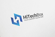 HiTech Box Logo Template