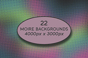 22 Blur Moire Backgrounds